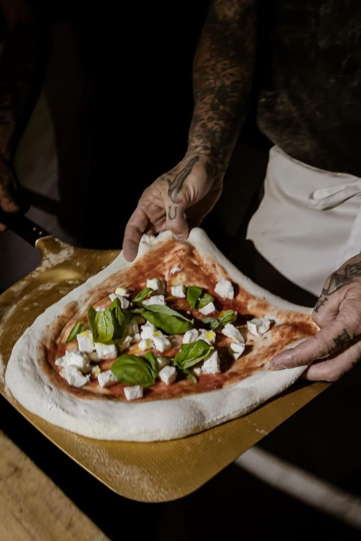 contenitore acciaio inox per pizzerie e alimentari