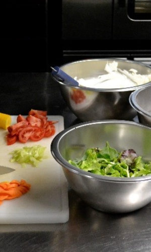 bol en acier inoxydable 26 cm