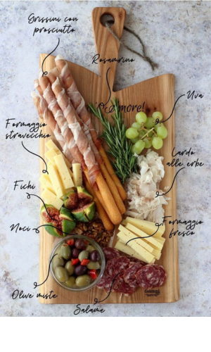 tagliere in legno artigianale di noce - tagliere in noce