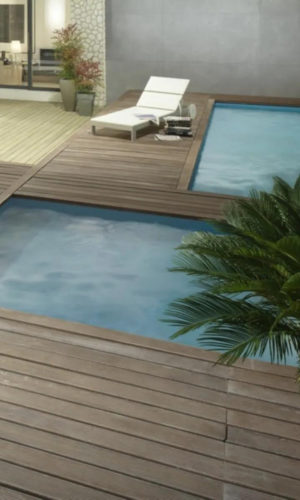 planches d'extérieur en bois de pin imprégné