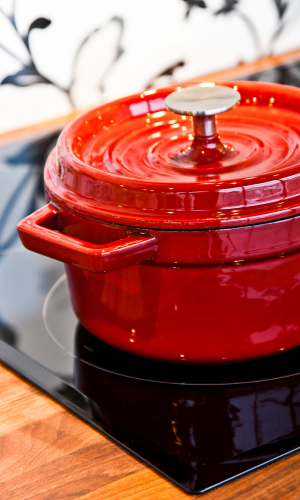 Pot en fonte émaillée colorée Agnelli