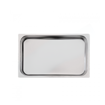 Bacinella per Gelateria in Acciaio Inox – 330x250 mm