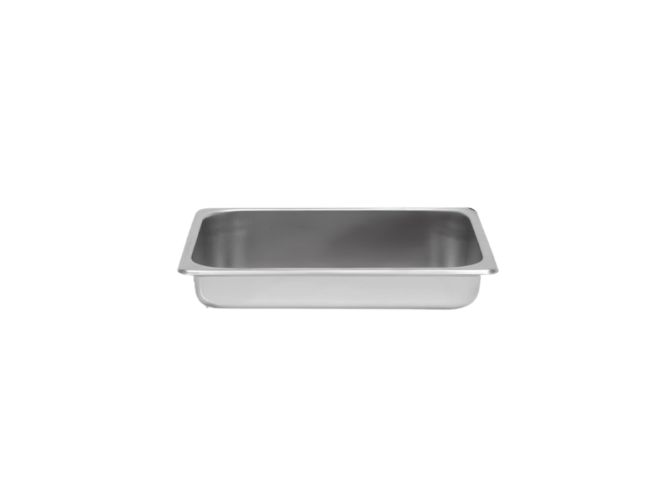 Bacinella per Gelateria in Acciaio Inox – 330x250 mm