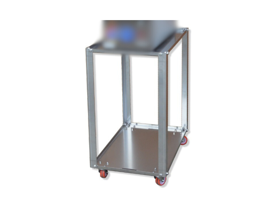 Carrello inox per polentera - optional abbinato