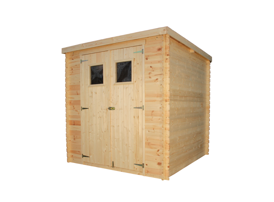 Casetta da giaridno in legno mod. Birba 200x200cm