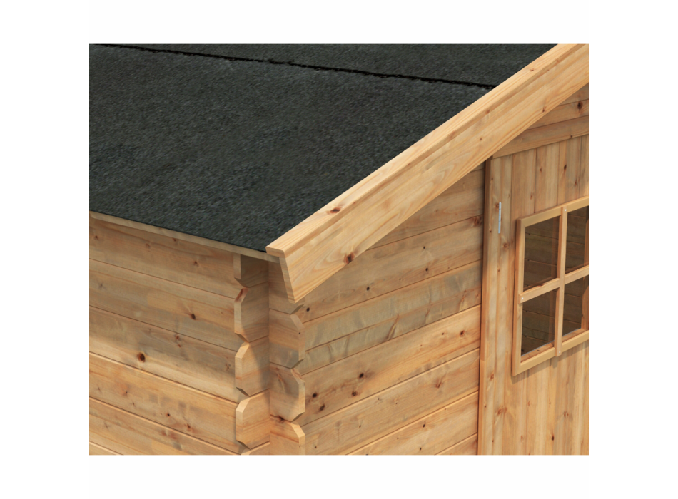 Casetta in legno impregnato - DOROTHY 380X337