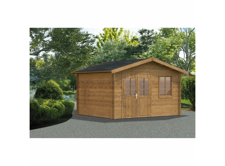 Casetta in legno impregnato - DOROTHY 380X337