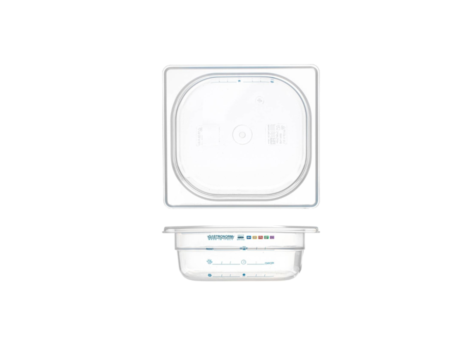 Contenitore Polipropilene Gastronorm GN1/6