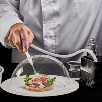 Food Bubble Kit Completo Professionale per Cocktail, Dessert e Piatti Gourmet