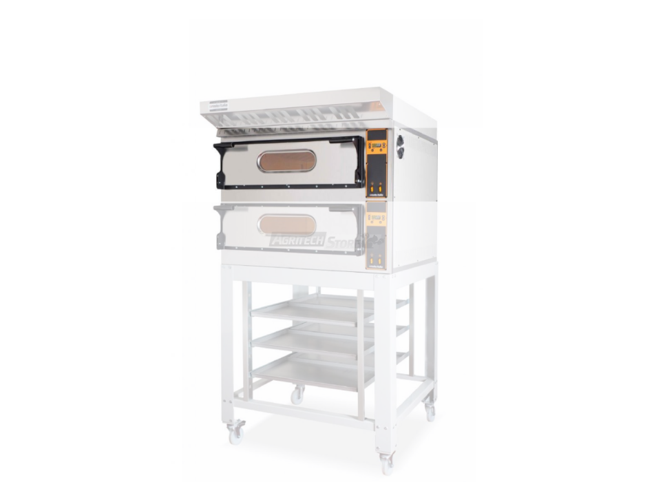 Forno elettrico per focacceria + pietra refrattaria - TL LINE