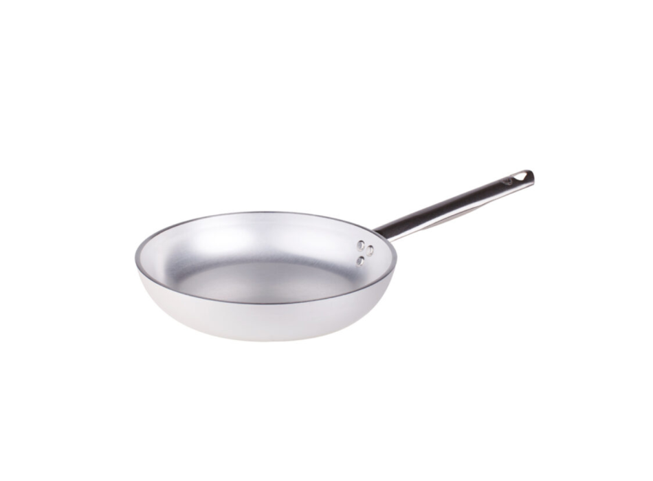 Padella radiante in alluminio professionale 5 mm con 1 manico inox