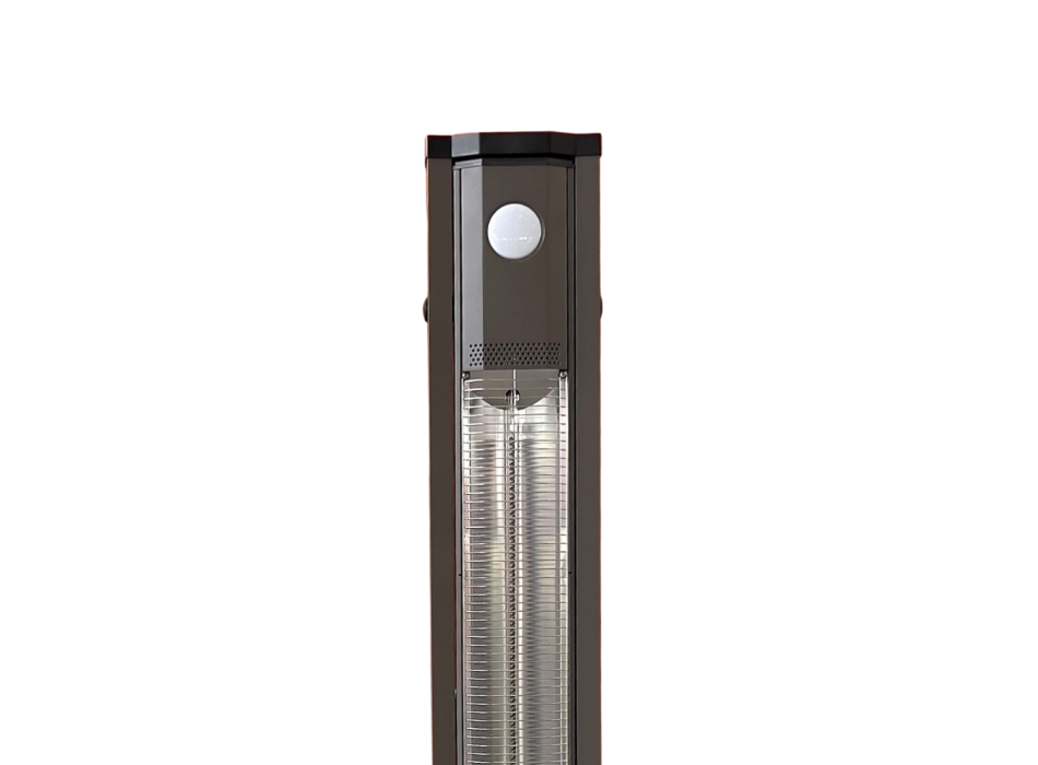 Stufa Infrarossi SKYLINE – 1880W | Da Esterno con Ruote e Telecomando