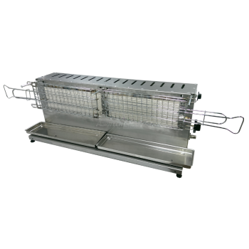 Tecnoroast TGP-30 Single Gas Pro – Grill Automatico Professionale a Gas per 30 Arrosticini