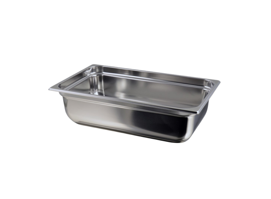 Vasca Inox Sottovuoto Gastronorm 1/1 – Professionale H 150 mm