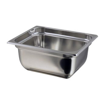 Vasca Inox Sottovuoto Gastronorm 1/2 – Professionale H 150 mm