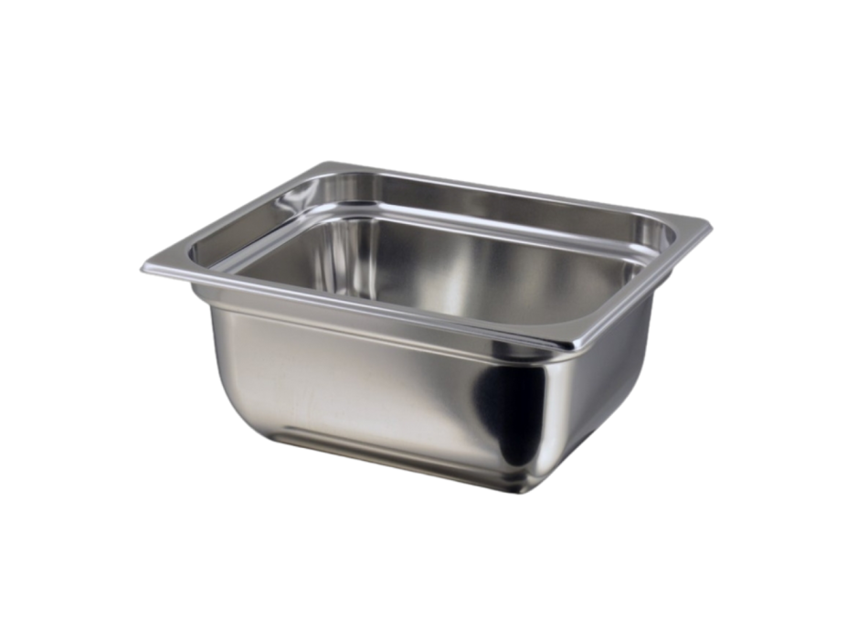Vasca Inox Sottovuoto Gastronorm 1/2 – Professionale H 150 mm
