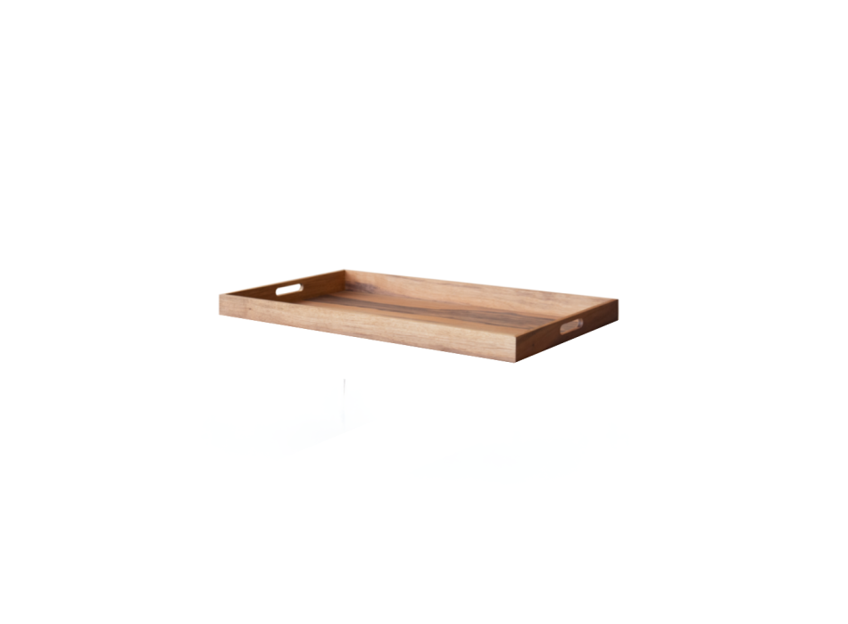 Vassoio 70x40 cm con struttura in metallo – Design Grattoni 1892