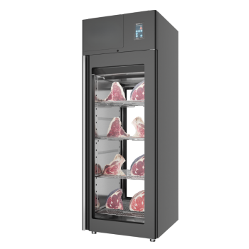 Fleischreifeschrank Stagionello Dry Age 3.0 - 700 L Doppelglas schwarz