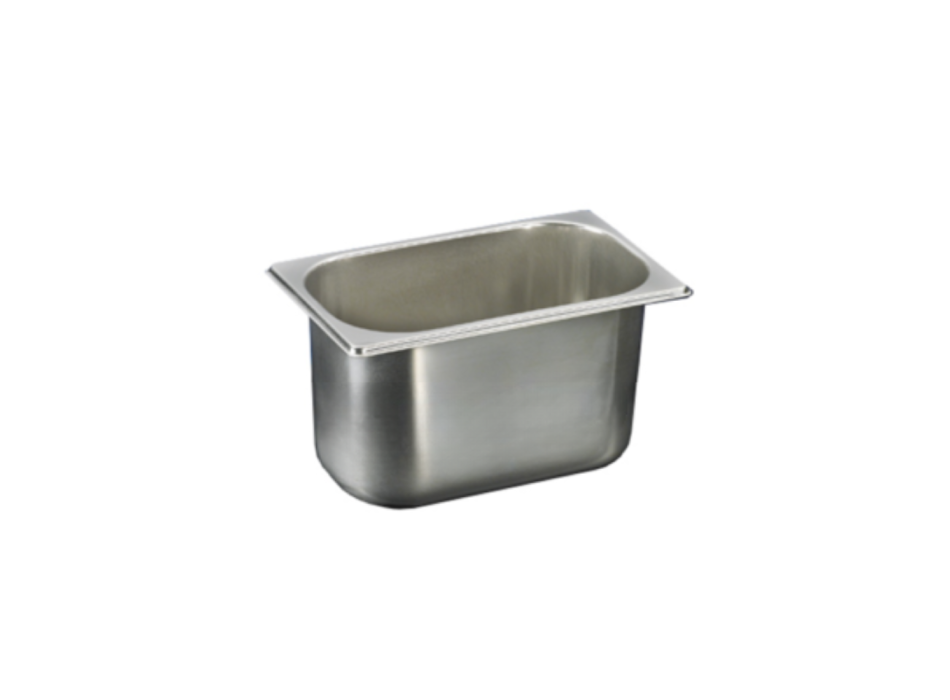 Edelstahl-Eisschale 265x160mm