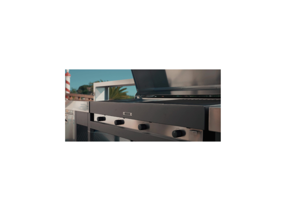 Grill mit integriertem Gasofen FGA 1000 FO