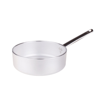 Agnelli Flacher Topf aus 5 mm Aluminium mit 1 Griff