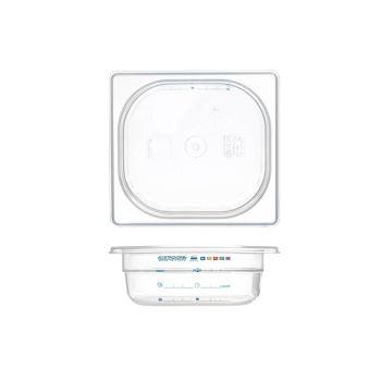 Gastronorm GN1/6 HACCP-Behälter aus Polypropylen