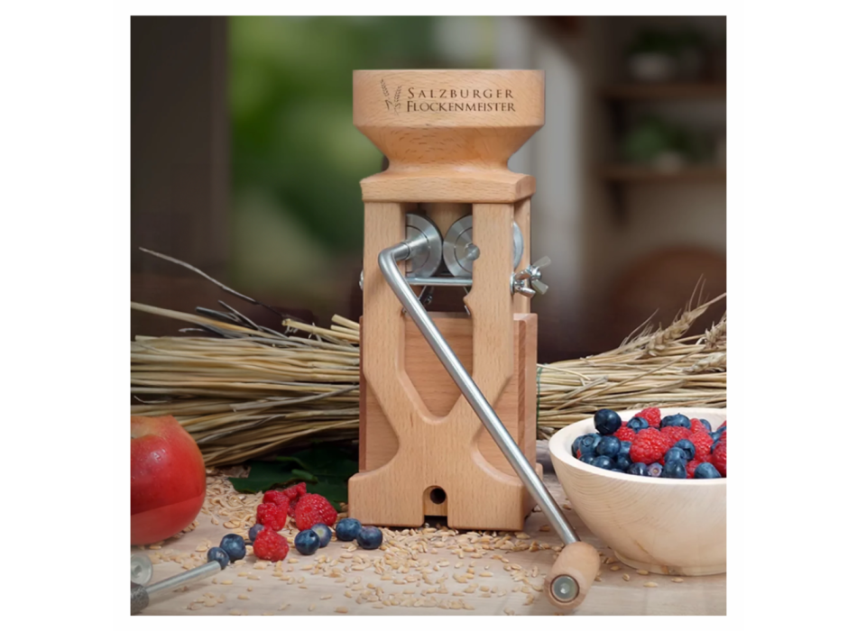 Getreideflockenmaschine