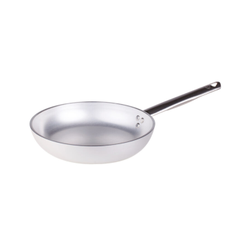 Professionelle 5 mm Aluminium-Strahlungspfanne mit 1 Edelstahlgriff