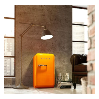 Smeg FAB5 – Mini-Kühlschrank im Vintage-Stil der 1950er Jahre, Orange