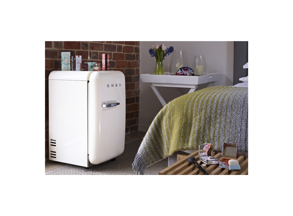 Smeg FAB5 – Mini-Kühlschrank im Vintage-Stil der 1950er Jahre, Weiß