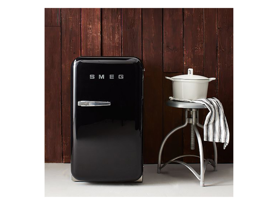 Smeg FAB5 – Mini-Kühlschrank im Vintage-Stil der 1950er Jahre, Schwarz