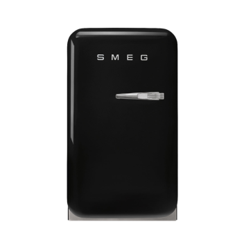 Smeg FAB5 – Mini-Kühlschrank im Vintage-Stil der 1950er Jahre, Schwarz