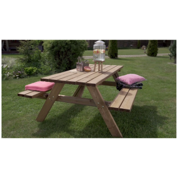 Picknicktisch aus Holz