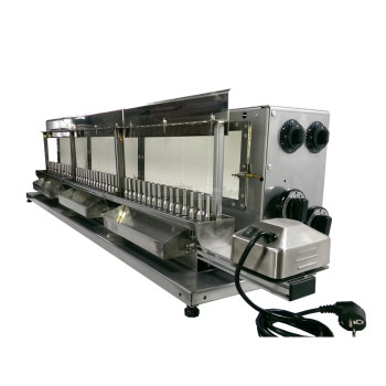 Tecnoroast TGP-45 Single Gas Pro – Professioneller automatischer Gasgrill für 45 Arrosticini