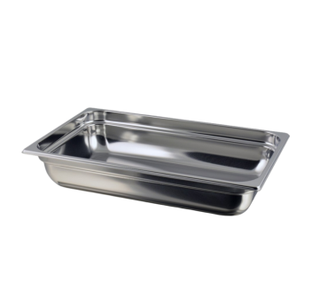 Edelstahl-Vakuumbehälter Gastronorm 1/1 – Professionell H 100 mm