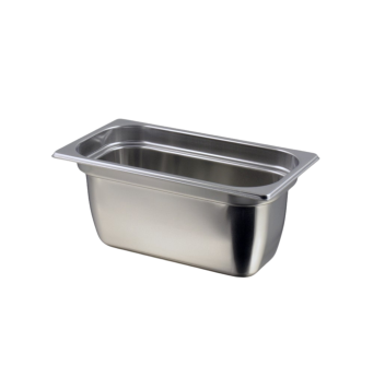 Edelstahl-Vakuumbehälter Gastronorm 1/3 – Professionell H 150 mm