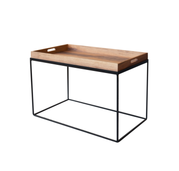 Tablett 70x40 cm mit Metallstruktur – Design Grattoni 1892