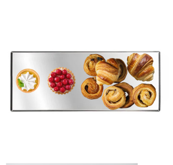 Gebäckblech aus Edelstahl 700x200mm