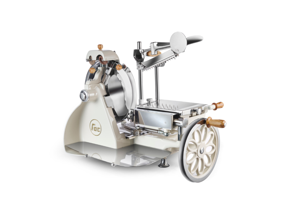 Manual Flywheel Slicer - White