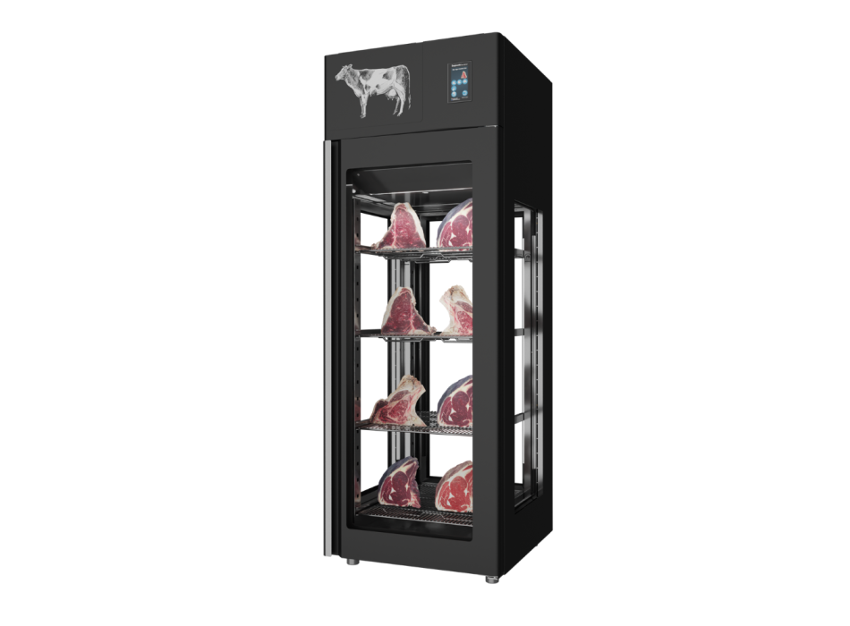Meat Aging Cabinet Stagionello Dry Age 3.0 – 700 L Four Black Glass