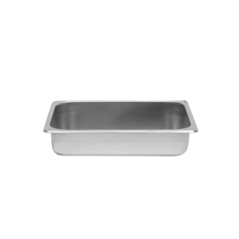 Stainless Steel Ice Cream Parlour Basin – 330x250 mm