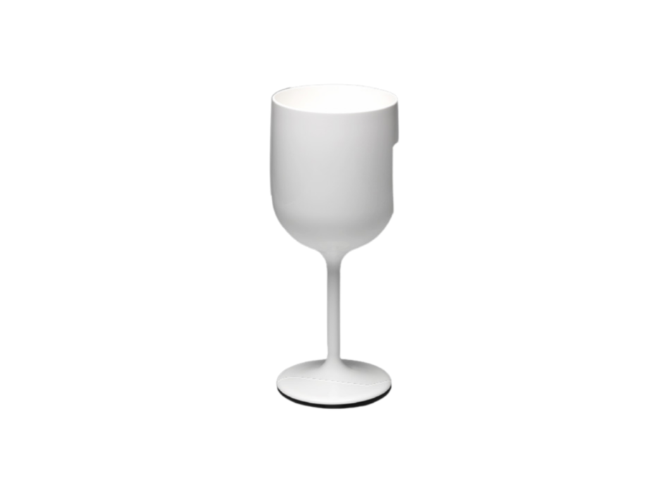 White, Black or Dove Grey Polypropylene Glass