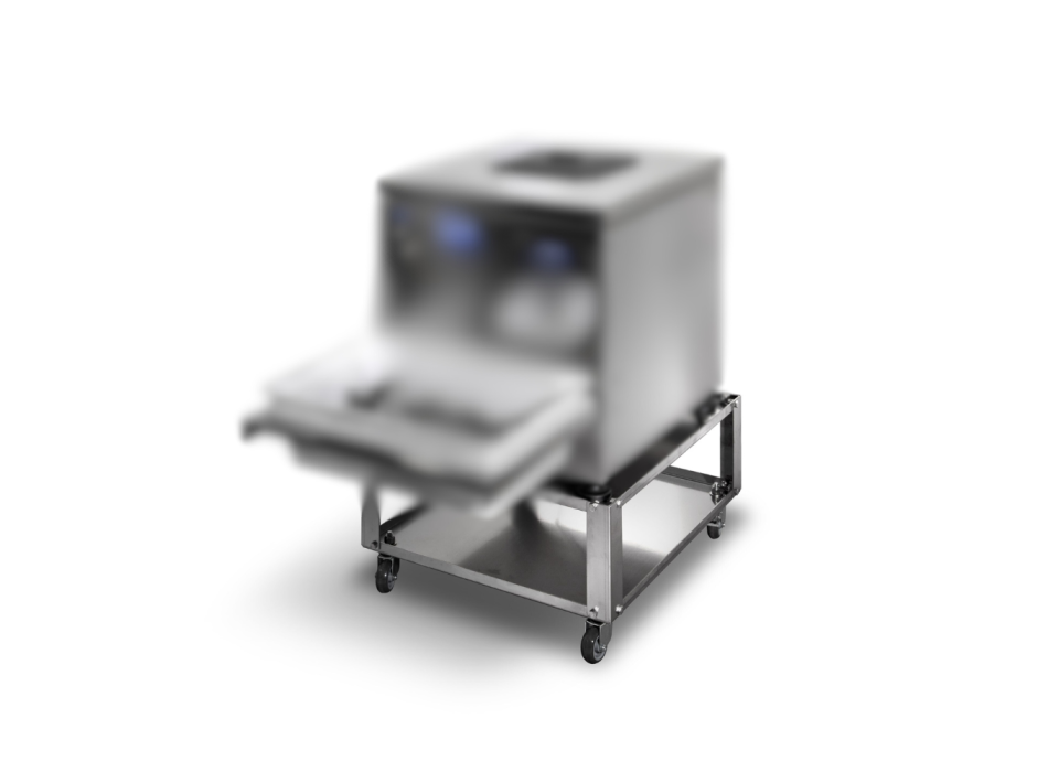 Stainless steel trolley for cutlery drying