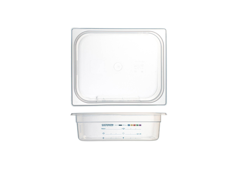 Polypropylene Container Gastronorm GN1/2 HACCP