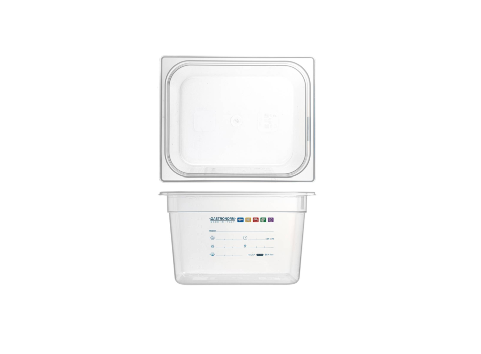Polypropylene Container Gastronorm GN1/2 HACCP