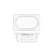 Polypropylene Container Gastronorm GN1/9 HACCP