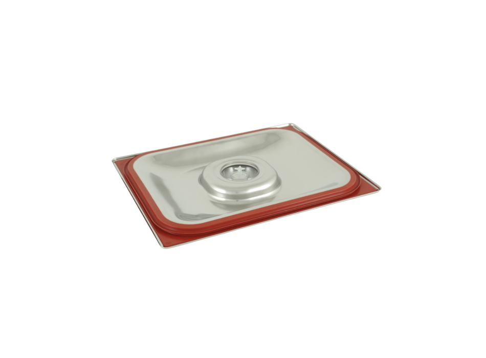 Stainless Steel Vacuum Lid Gastronorm 1/2
