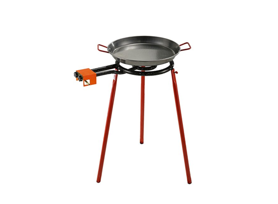 Garcima Paella Kit Ø60 cm – Frying Pan, Gas Burner and Stand