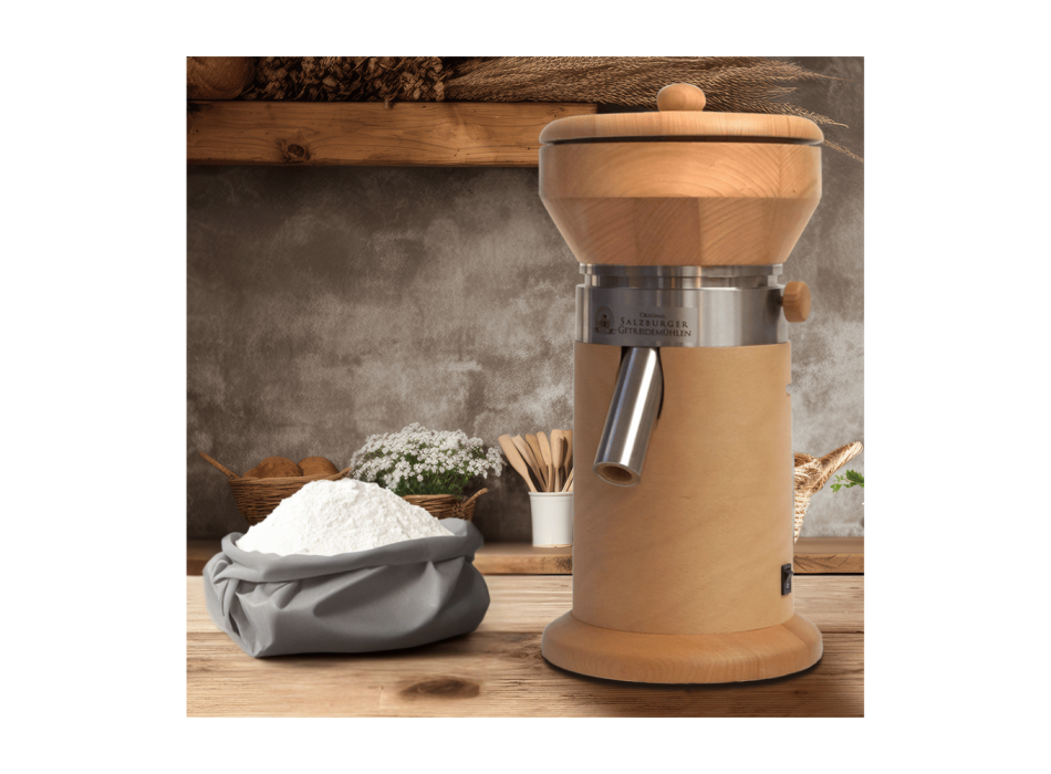 MT12 Beech - Salzburg Mill Stone Grain Mill