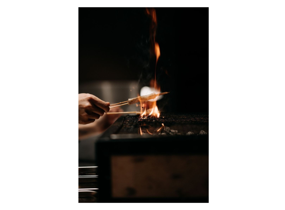 Hibachi Square Plate 40X22cm